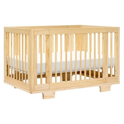 Natural Pine 8-in-1 Convertible Crib with Conversion Kits