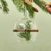 Hinged Glass Christmas Tree Ornament - Hearth & Hand™ with Magnolia - 3 of 3
