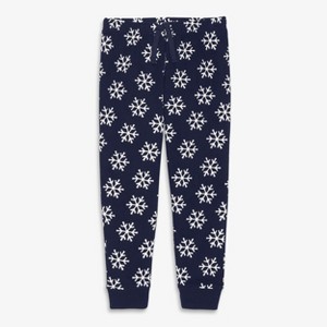 Primary Kids Fleece Pj Jogger in Holiday Prints - 1 of 3