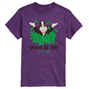 Men's - Monopoly - Own It All Short Sleeve Graphic T-Shirt - 1 of 3