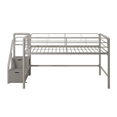 jamie twin bunk bed with storage