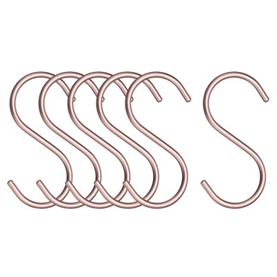 Unique Bargains Aluminum Alloy S-shaped Hanger Hooks