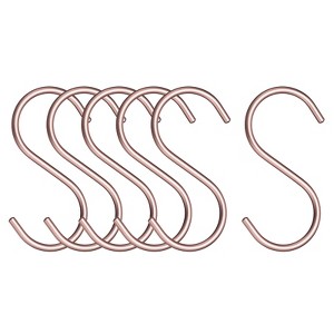 Unique Bargains Aluminum Alloy S-shaped Hanger Hooks - 1 of 4