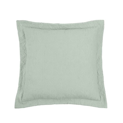 C&F Home 26" x 26" Sea Glass Matelasse Euro Sham