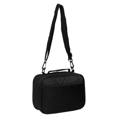 J World Cody Lunch Bag with Shoulder Strap - Black