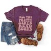 The Juniper Shop Pretty Girls Read Books Youth Short Sleeve Tee - 3 of 4