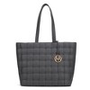 MKF Collection Rowan Woven Vegan Leather Women’s Tote Bag by Mia K - 2 of 4