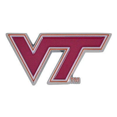 NCAA Virginia Tech Hokies 3D Metal Emblem