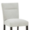 Roundhill Furniture Cavira Modern Upholstered Counter Height Stools, Set of 2, Gray - 3 of 4