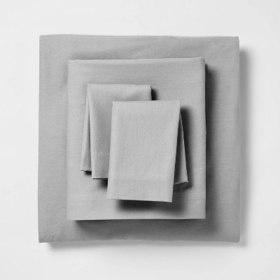 SET OF 6 - STONE WASHED LINEN NAPKINS // WHITE + BLACK TRIM Cloth Napkins  by Cassandra Stearns