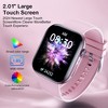 Smart Watch for Men Women, 2.01" HD Touchsreen, Bluetooth Calling, IP68 Water-Resistance, 180+ Sports Modes,, Fitness & Sleep Tracker, Android/iOS - 4 of 4