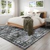 Oriental Machine Washable Rug Ultra Soft Rug for Living Room Low Pile Foldable Thin Non Slip Carpet - 4 of 4