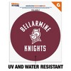 Bellarmine University Knights Logo Automotive Car Window Locker Circle Bumper Sticker - 2 of 4