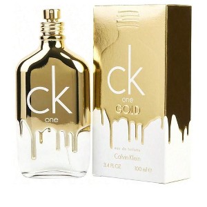 Ck One Gold By Calvin Klein Unisex Sage, Bergamot, Fig, Violet, Jasmine, Neroli, Patchouli, Guaiac Wood, Vetiver Edt Spray 3.4 Oz - 1 of 1