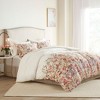 Gracie Mills Millicent 3-Piece Bloom Cotton Printed Duvet Cover Set - 2 of 4