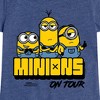 Girls' - Despicable Me Minions - Minions On Tour Fitted Short Sleeve Graphic T-Shirt - 2 of 4