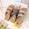 Roxoni Women's Fashion Double Buckle Indoor/Outdoor Sandal - 2 of 4