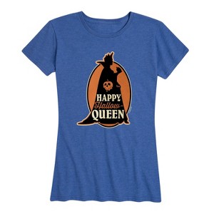 Women's - Disney Villains - Happy Hallowqueen Short Sleeve Graphic T-Shirt - 1 of 4