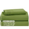 Nestl 4 Piece Bed Sheet Set, Deep Pocket Extra Soft Microfiber Sheets - 2 of 4