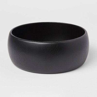 oz Acacia Modern Serving Bowl Black - Threshold™