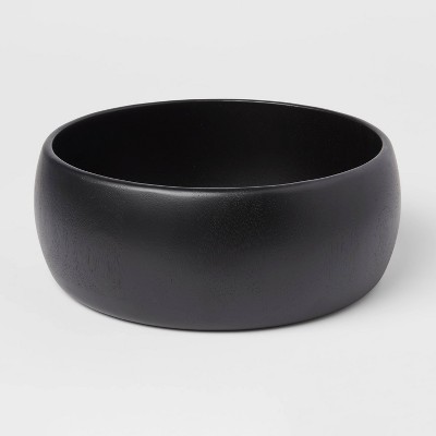 118oz Acacia Modern Serving Bowl Black - Threshold™ : Target