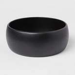 118oz Acacia Modern Serving Bowl Black - Threshold™