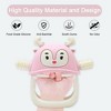 Smily Mia 2 in 1 Reindeer & Penguin Baby Teething Toy Set for Infants 3 Months Plus, Soothing Wearable Baby Chew Toy Sucking Needs - 4 of 4