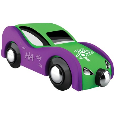 MasterPieces Officially Licensed - Batman - Joker Wooden Toy Train Engine For Kids