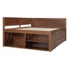 NicBex Twin/Full Size Wood Daybed with Shelves and 4 Drawers for Bedroom,Living Room,Apartment - 4 of 4