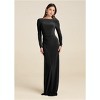 VENUS Womens Plunging Back Long Dress - 2 of 4