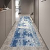 Washable Rug - Ultra Soft Area Rug, Non Slip Abstract Rug, Foldable, Stain Resistant Rugs for Living Room Bedroom, Modern Fuzzy Rug - 4 of 4