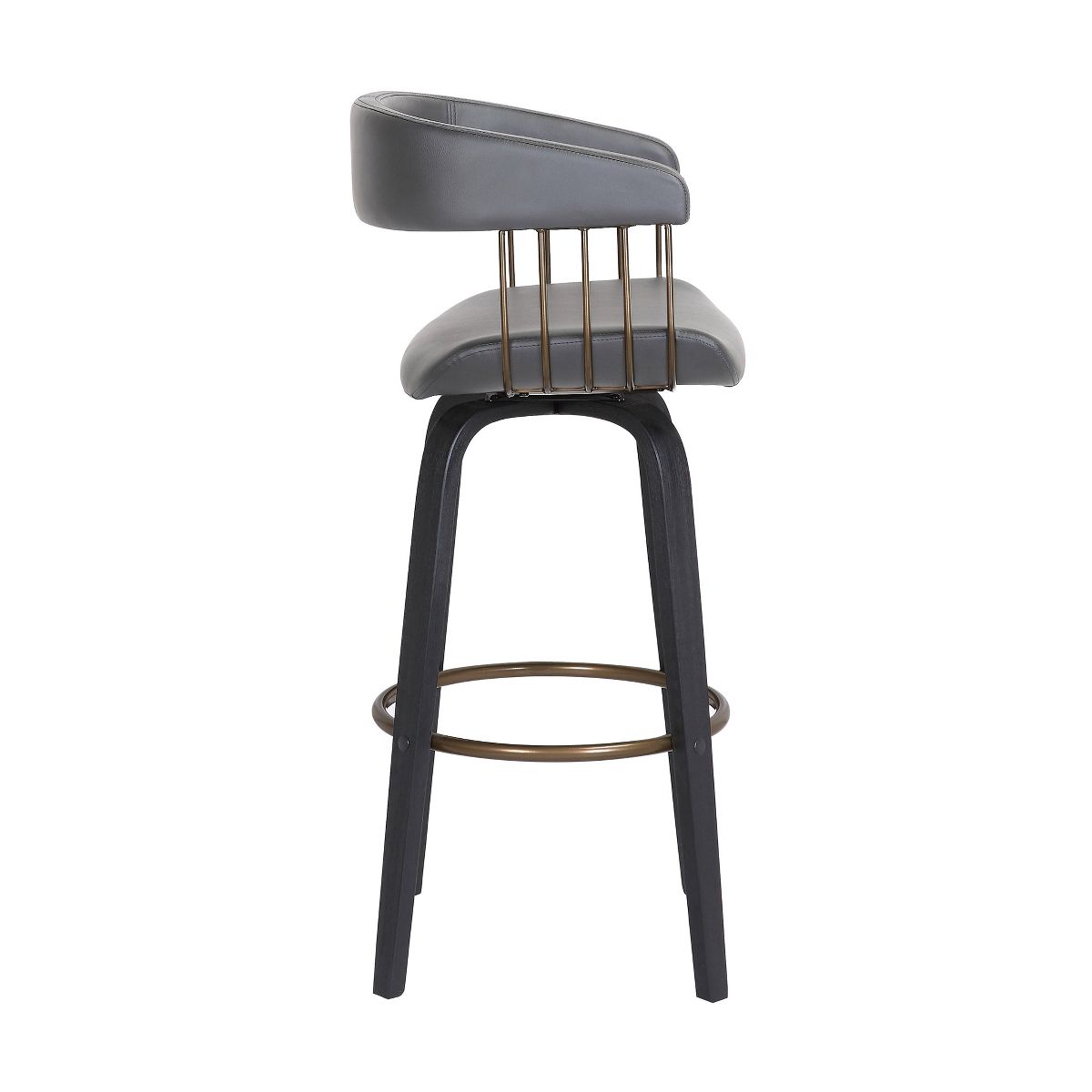 Topanga Upholstered Barstool - thumbnail 4