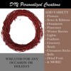 Kraft Lane: 18" Painted Grapevine Wreath - Red - DIY Craft Projects, Handcrafted - 4 of 4