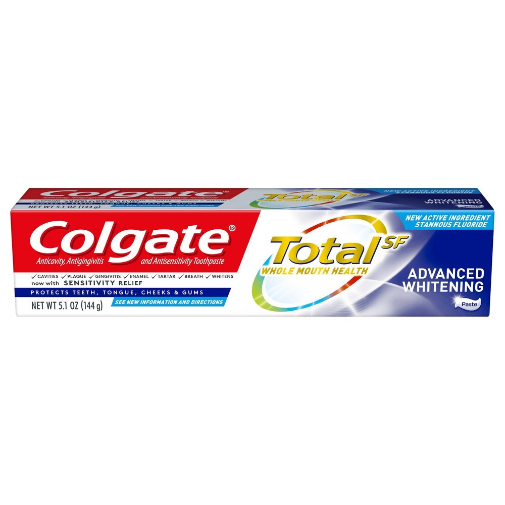 UPC 035000762320 product image for Colgate Total Advanced Teeth Whitening Toothpaste - 5.1oz | upcitemdb.com