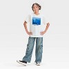 Girls' Billie Eilish Oversized Graphic T-Shirt - art class™ White - image 4 of 4