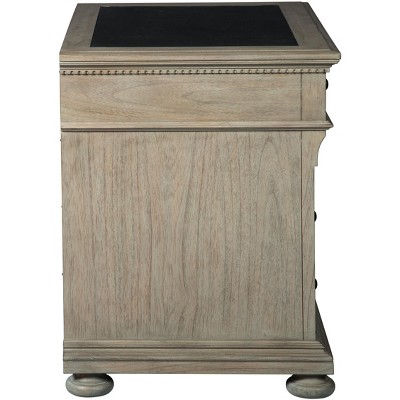 Traditional Driftwood 2-Drawer Lockable Lateral File Cabinet