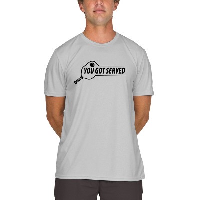 Vapor Apparel Men's Pickleball You Got Served UPF 50+ T-Shirt for Sports and Outdoor Lifestyle