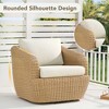Spruce & Spring Patio Wicker Furniture Set Outdoor Rattan Bistro Set - 2 of 4