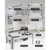 GustoWave 9 Qt. Rectangular Stainless Steel Chafing Dish Buffet Server with Visible Roll Top & Full Size Pan - 2 of 4
