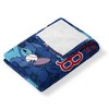 MLB Strike Stitch Hugger Pillow & Silk Touch Throw Blanket Set 40x50 Inches - 4 of 4
