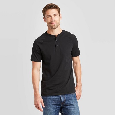 black henley t shirt