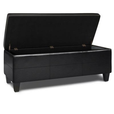 Halsey Storage Ottoman Bench - WyndenHall