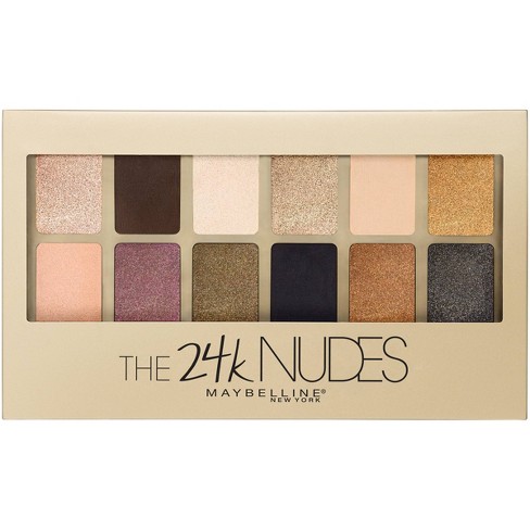 Nudes 120 The - 0.34oz Target Blushed Shadow Palette - : Maybelline Eye