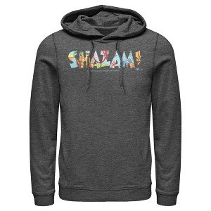 Men's Justice League Shazam Dragon Fruit Logo Pull Over Hoodie - 1 of 3