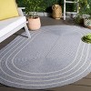 Braided BRA282 Hand Woven UV Resistant, Stain Resistant, Non-Shedding Machine Washable Indoor Rugs - Safavieh - 2 of 4