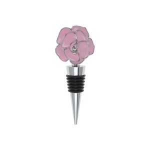 Unique Bargains Bottle Stoppers Rose Zinc Alloy Aluminum Alloy TPR 3.98"x1.54"x0.79" 1 Pc - 1 of 3