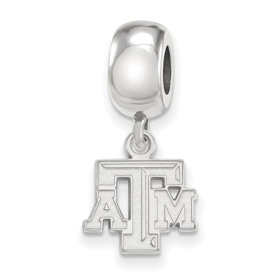 Black Bow Jewelry Sterling Silver Texas A&M Aggies NCAA Bead Charm