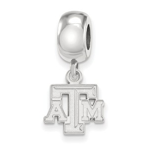 Black Bow Jewelry Sterling Silver Texas A&M Aggies NCAA Bead Charm - 1 of 4