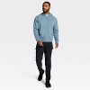 Men's Active Comfort Fleece Full-Zip Sweatshirt - All In Motion™ - 3 of 3