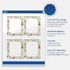 Avery Labels, 4" x 3-1/3", Gold-Blue Border Berries, Glossy, 40ct - 3 of 4